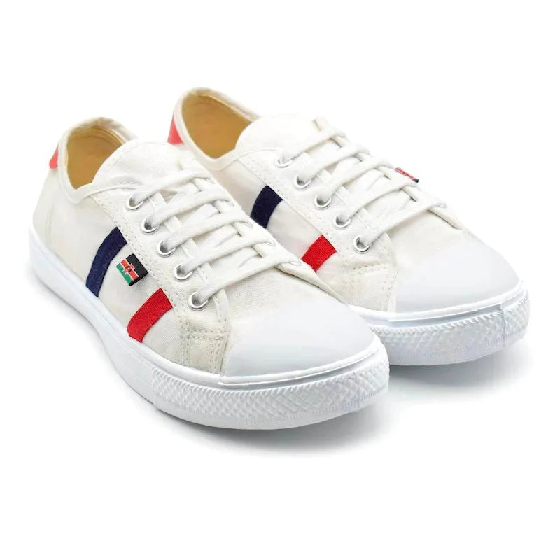 
                  
                    Universe Canvas Shoes - White (37-46) - Umoja Africa
                  
                